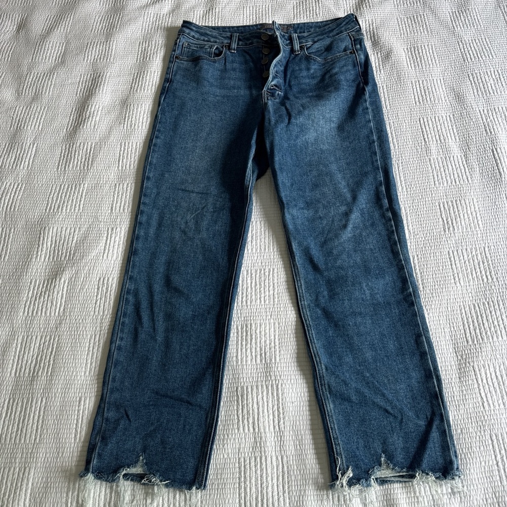 Just USA Blue Straight Leg Jeans